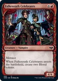 Falkenrath Celebrants (Showcase), Innistrad: Crimson Vow