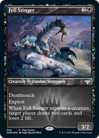 Fell Stinger, Play Promos