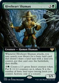 Hiveheart Shaman (Extended Art), Innistrad: Crimson Vow