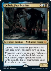 Umbris, Fear Manifest, Commander: Innistrad: Crimson Vow