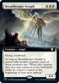 Breathkeeper Seraph (Extended Art), Commander: Innistrad: Crimson Vow