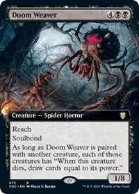 Doom Weaver (Extended Art), Commander: Innistrad: Crimson Vow