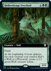 Hollowhenge Overlord (Extended Art), Commander: Innistrad: Crimson Vow