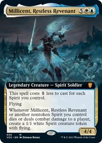 Millicent, Restless Revenant (Extended Art), Commander: Innistrad: Crimson Vow