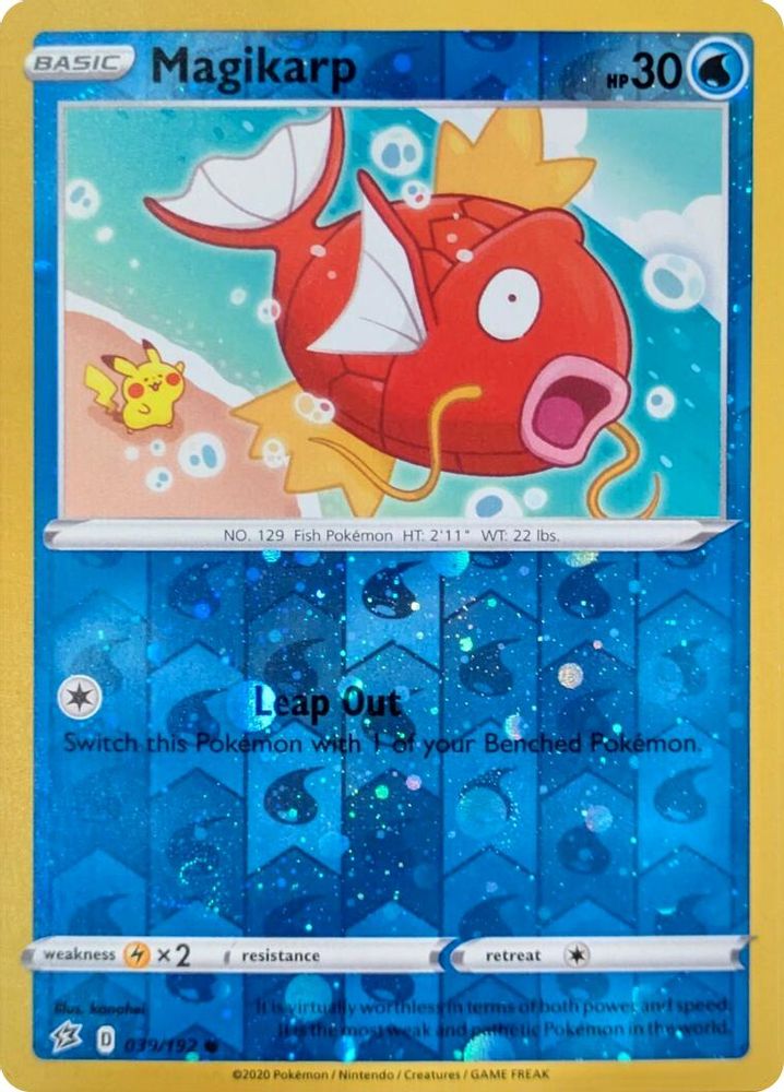 Magikarp - 039/192 (Reverse Cosmos Holo)