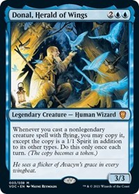 Donal, Herald of Wings, Commander: Innistrad: Crimson Vow
