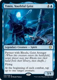 Timin, Youthful Geist, Commander: Innistrad: Crimson Vow