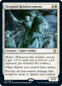Drogskol Reinforcements, Commander: Innistrad: Crimson Vow