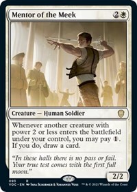 Mentor of the Meek, Commander: Innistrad: Crimson Vow