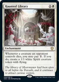 Haunted Library, Commander: Innistrad: Crimson Vow