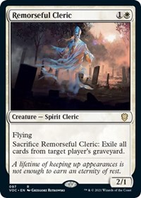 Remorseful Cleric, Commander: Innistrad: Crimson Vow