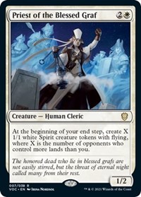 Priest of the Blessed Graf, Commander: Innistrad: Crimson Vow