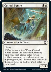 Custodi Squire, Commander: Innistrad: Crimson Vow