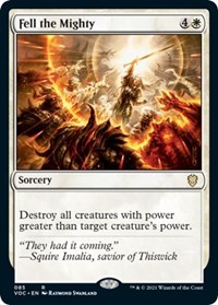Fell the Mighty, Commander: Innistrad: Crimson Vow