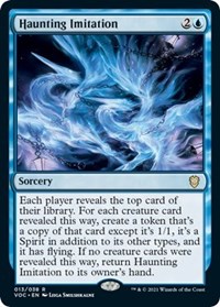 Haunting Imitation, Commander: Innistrad: Crimson Vow