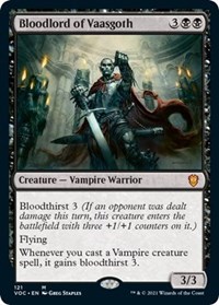 Bloodlord of Vaasgoth, Commander: Innistrad: Crimson Vow