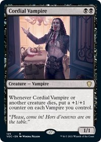 Cordial Vampire, Commander: Innistrad: Crimson Vow