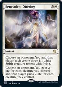 Benevolent Offering, Commander: Innistrad: Crimson Vow