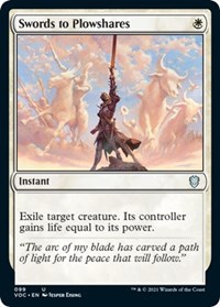 Swords to Plowshares, Commander: Innistrad: Crimson Vow