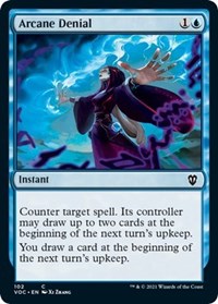 Arcane Denial, Commander: Innistrad: Crimson Vow