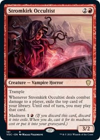 Stromkirk Occultist, Commander: Innistrad: Crimson Vow