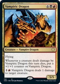 Vampiric Dragon, Commander: Innistrad: Crimson Vow