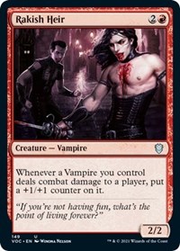 Rakish Heir, Commander: Innistrad: Crimson Vow