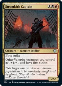 Stromkirk Captain, Commander: Innistrad: Crimson Vow