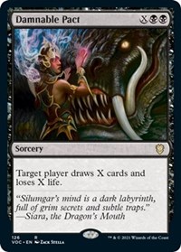 Damnable Pact, Commander: Innistrad: Crimson Vow