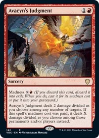 Avacyn's Judgment, Commander: Innistrad: Crimson Vow