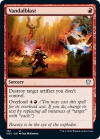 Vandalblast, Commander: Innistrad: Crimson Vow