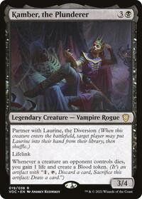 Kamber, the Plunderer, Commander: Innistrad: Crimson Vow