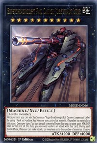 Superdreadnought Rail Cannon Juggernaut Liebe