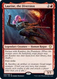 Laurine, the Diversion, Commander: Innistrad: Crimson Vow
