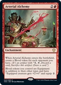 Arterial Alchemy, Commander: Innistrad: Crimson Vow