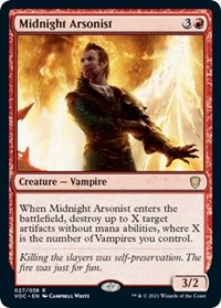 Midnight Arsonist, Commander: Innistrad: Crimson Vow