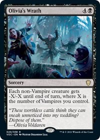Olivia's Wrath, Commander: Innistrad: Crimson Vow