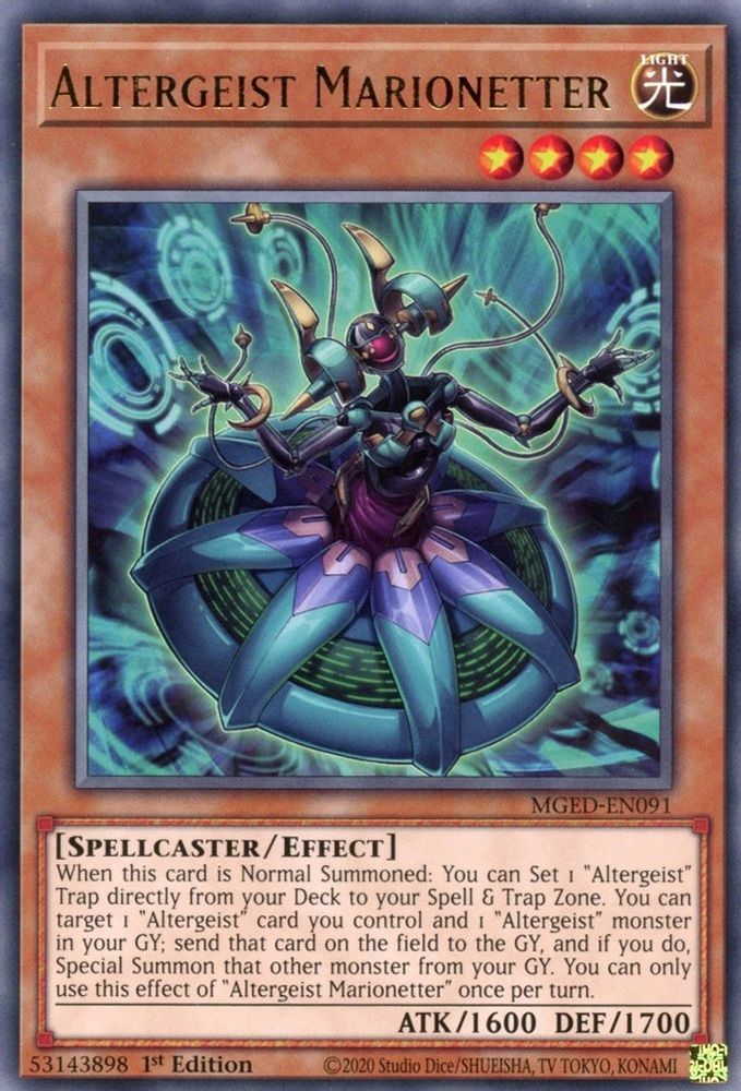 Altergeist Marionetter, 1st-edition, front