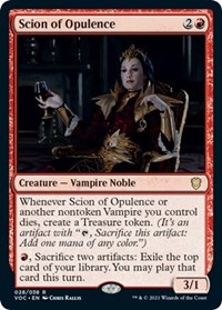 Scion of Opulence, Commander: Innistrad: Crimson Vow