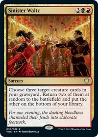 Sinister Waltz, Commander: Innistrad: Crimson Vow
