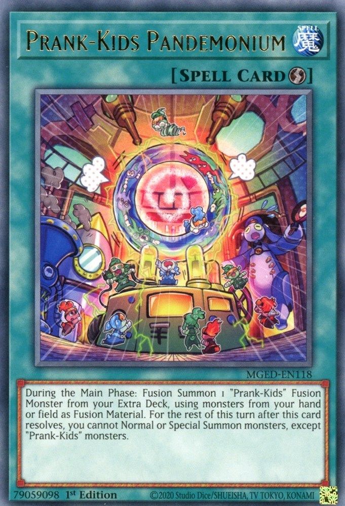 Prank-Kids Pandemonium, 1st-edition, front