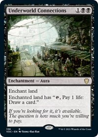Underworld Connections, Commander: Innistrad: Crimson Vow