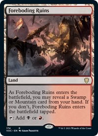 Foreboding Ruins, Commander: Innistrad: Crimson Vow