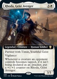 Rhoda, Geist Avenger (Extended Art), Commander: Innistrad: Crimson Vow
