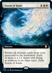 Storm of Souls (Extended Art), Commander: Innistrad: Crimson Vow