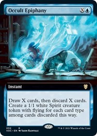 Occult Epiphany (Extended Art), Commander: Innistrad: Crimson Vow