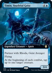 Timin, Youthful Geist (Extended Art), Commander: Innistrad: Crimson Vow