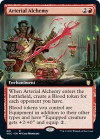 Arterial Alchemy (Extended Art), Commander: Innistrad: Crimson Vow