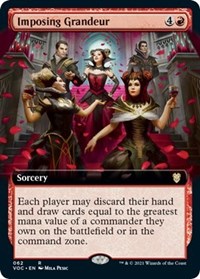 Imposing Grandeur (Extended Art), Commander: Innistrad: Crimson Vow