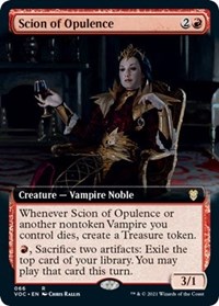 Scion of Opulence (Extended Art), Commander: Innistrad: Crimson Vow